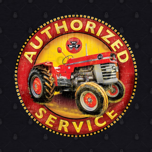 Massey Ferguson Service sign by Midcenturydave